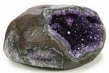 Sparkly Deep-Purple Amethyst Geode - Uruguay #342722-2
